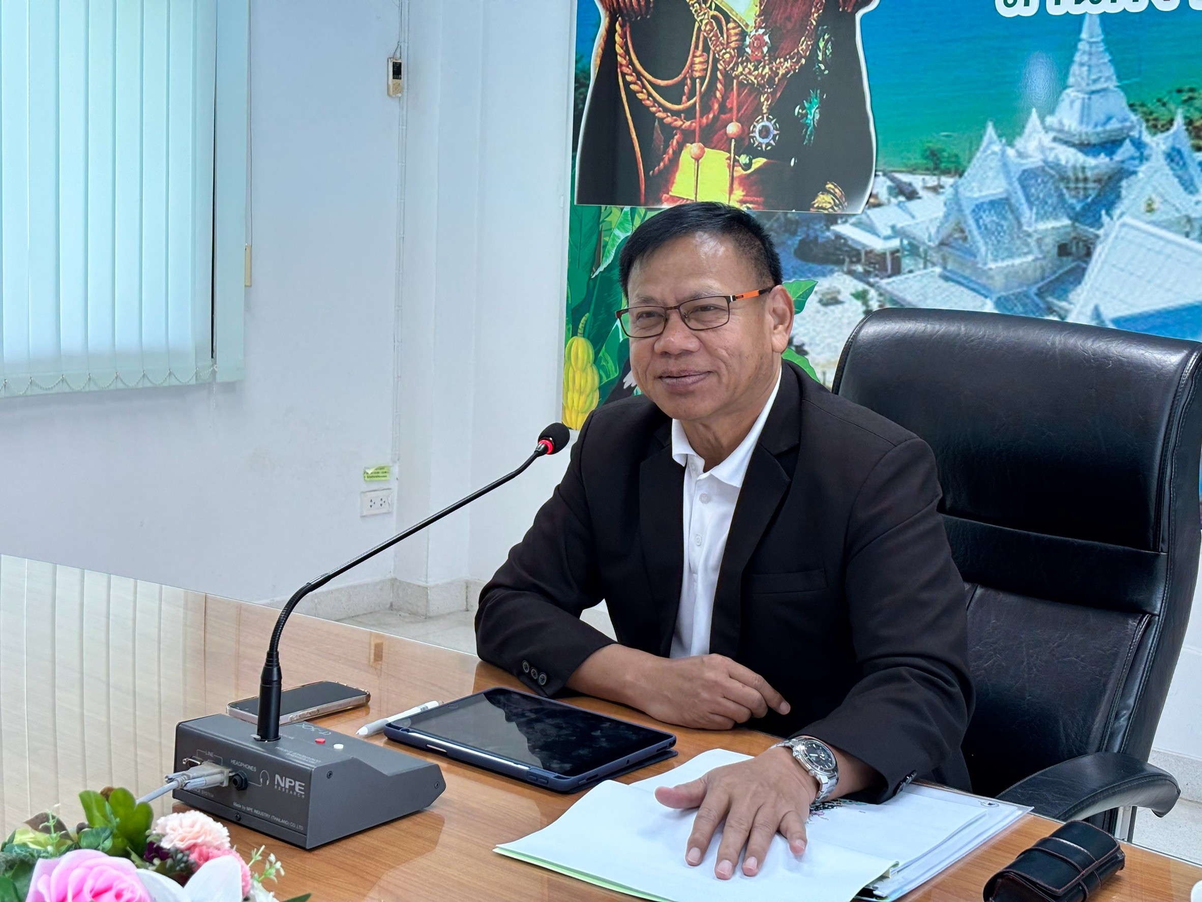 title - ผู้ตรวจราชการ ส.ป.ก. ประชุมติดตามผลการดำเนินงานตามแผนการตรวจราชการ ของ ส.ป.ก. ประจำปีงบประมาณ พ.ศ.2569 รอบ 2 จังหวัดชุมพร